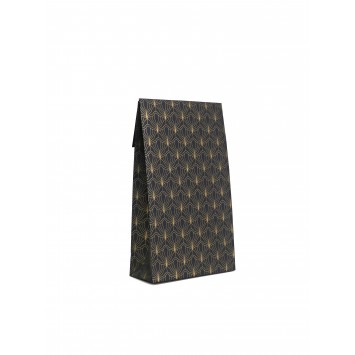 Gift Bags Peel and Seal Black and Gold (50) Medium LGBBGM